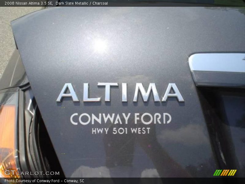 Dark Slate Metallic / Charcoal 2008 Nissan Altima 3.5 SE