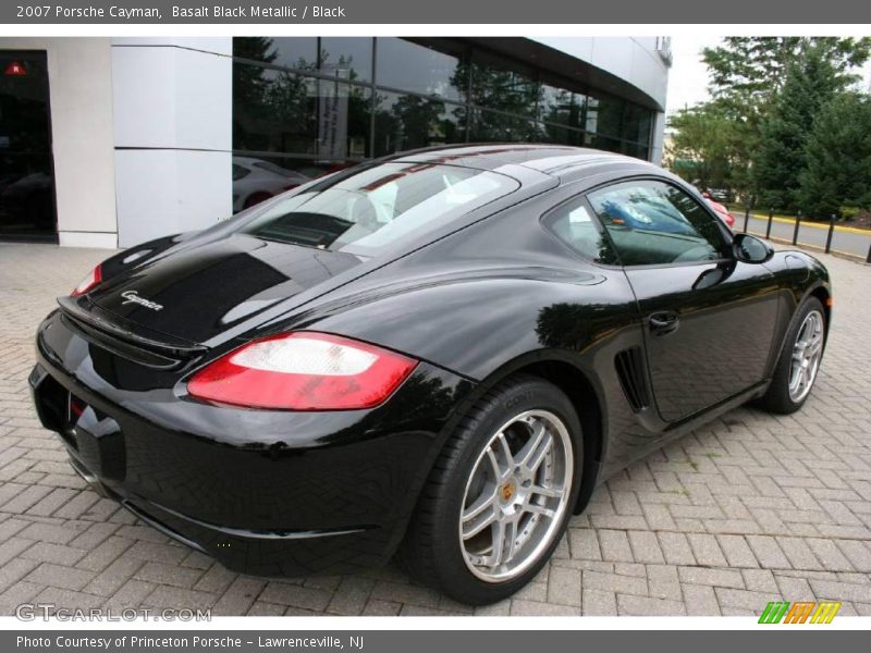 Basalt Black Metallic / Black 2007 Porsche Cayman