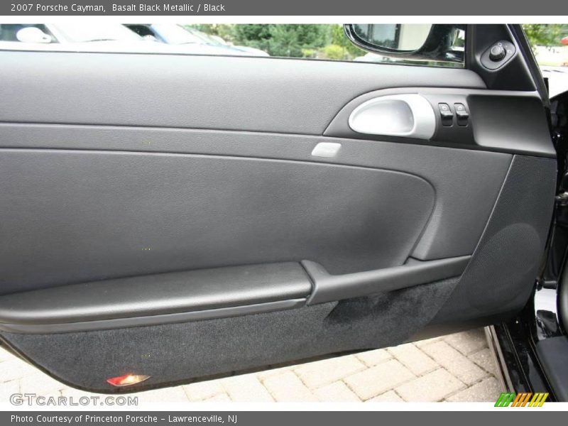 Basalt Black Metallic / Black 2007 Porsche Cayman