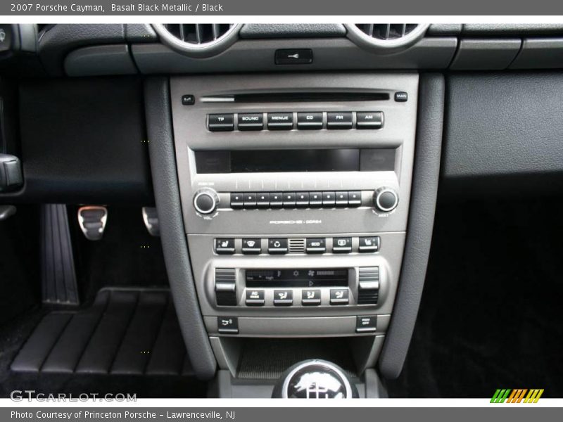 Basalt Black Metallic / Black 2007 Porsche Cayman