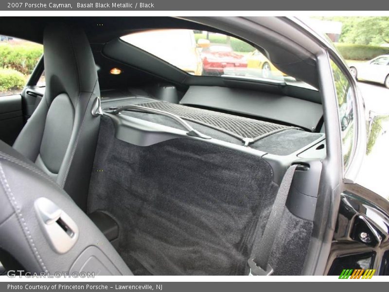 Basalt Black Metallic / Black 2007 Porsche Cayman