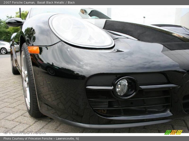 Basalt Black Metallic / Black 2007 Porsche Cayman