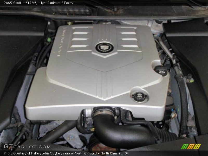 Light Platinum / Ebony 2005 Cadillac STS V6