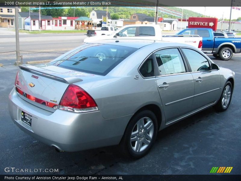 Silverstone Metallic / Ebony Black 2008 Chevrolet Impala LT