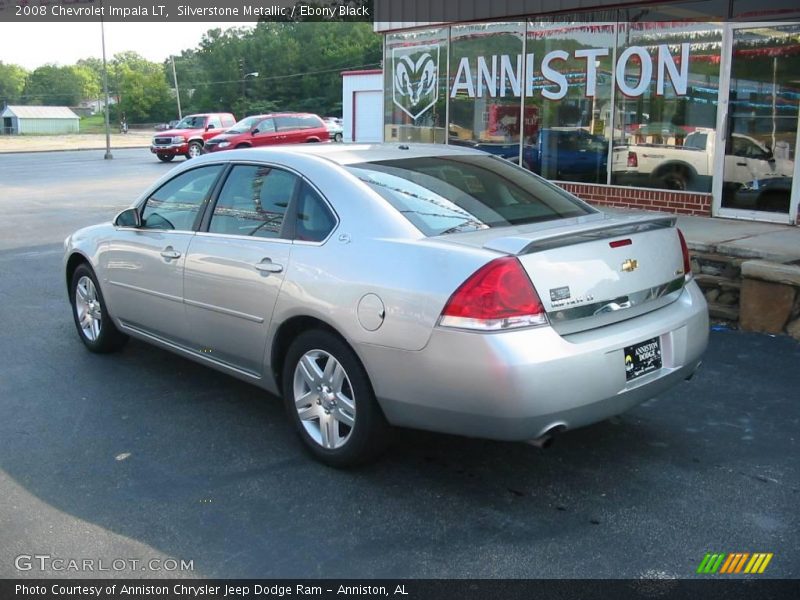 Silverstone Metallic / Ebony Black 2008 Chevrolet Impala LT