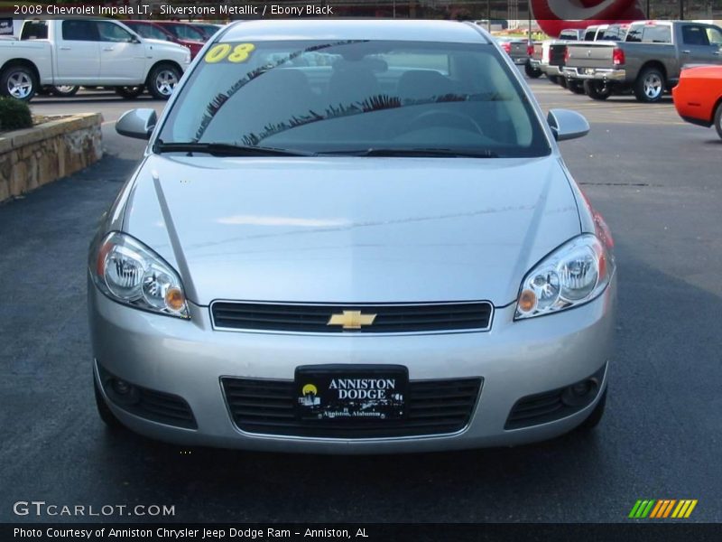 Silverstone Metallic / Ebony Black 2008 Chevrolet Impala LT
