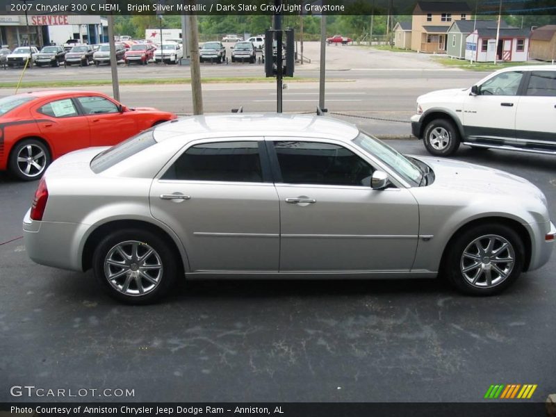 Bright Silver Metallic / Dark Slate Gray/Light Graystone 2007 Chrysler 300 C HEMI