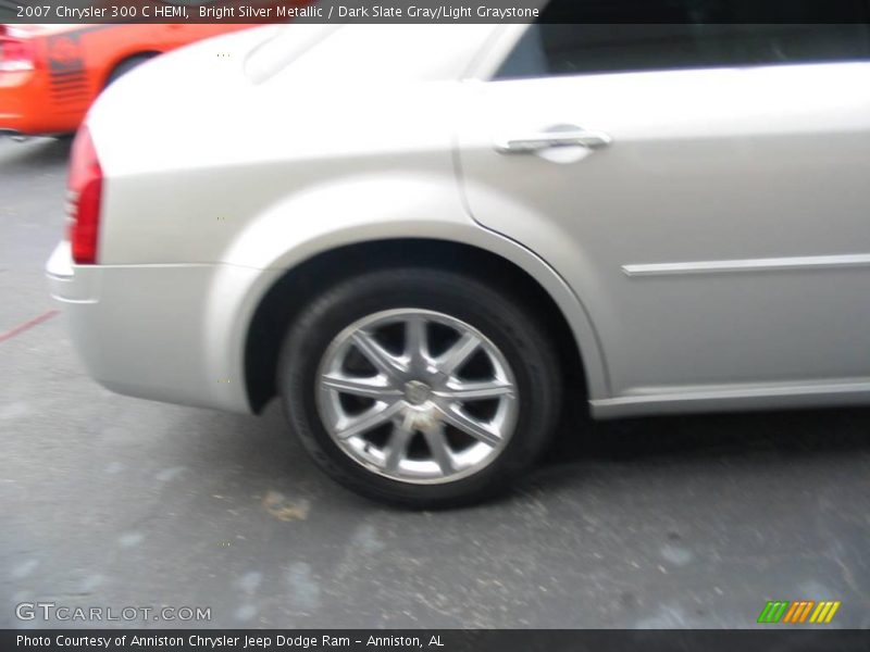 Bright Silver Metallic / Dark Slate Gray/Light Graystone 2007 Chrysler 300 C HEMI