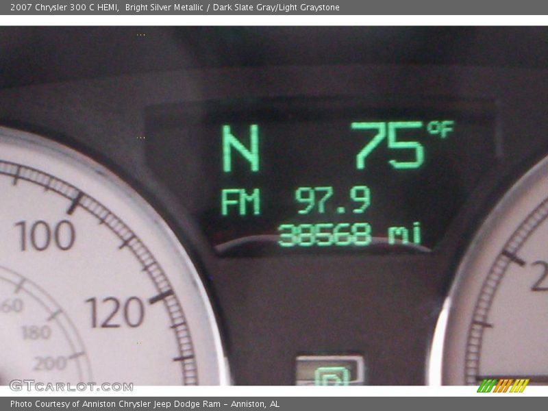 Bright Silver Metallic / Dark Slate Gray/Light Graystone 2007 Chrysler 300 C HEMI