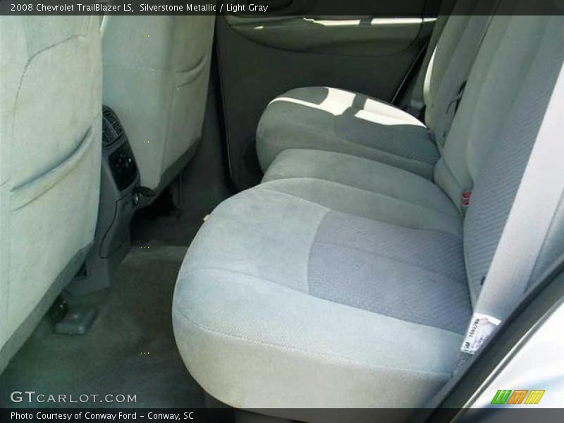 Silverstone Metallic / Light Gray 2008 Chevrolet TrailBlazer LS
