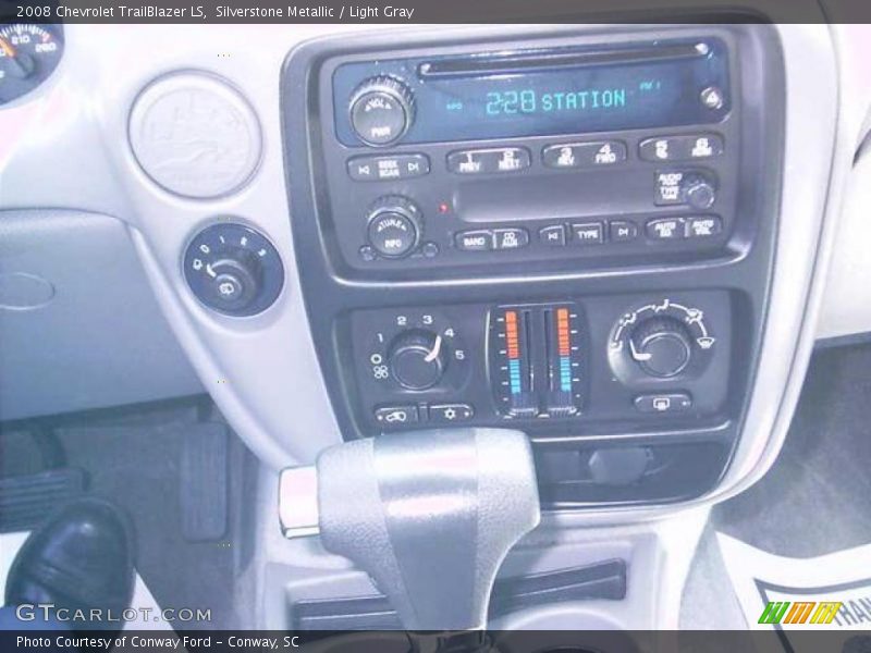 Silverstone Metallic / Light Gray 2008 Chevrolet TrailBlazer LS