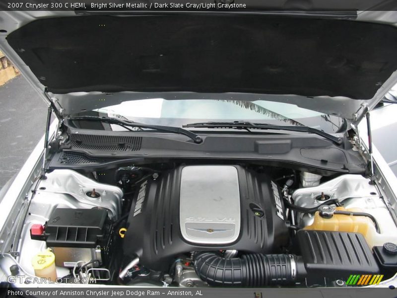 Bright Silver Metallic / Dark Slate Gray/Light Graystone 2007 Chrysler 300 C HEMI