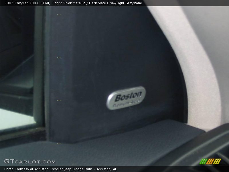 Bright Silver Metallic / Dark Slate Gray/Light Graystone 2007 Chrysler 300 C HEMI