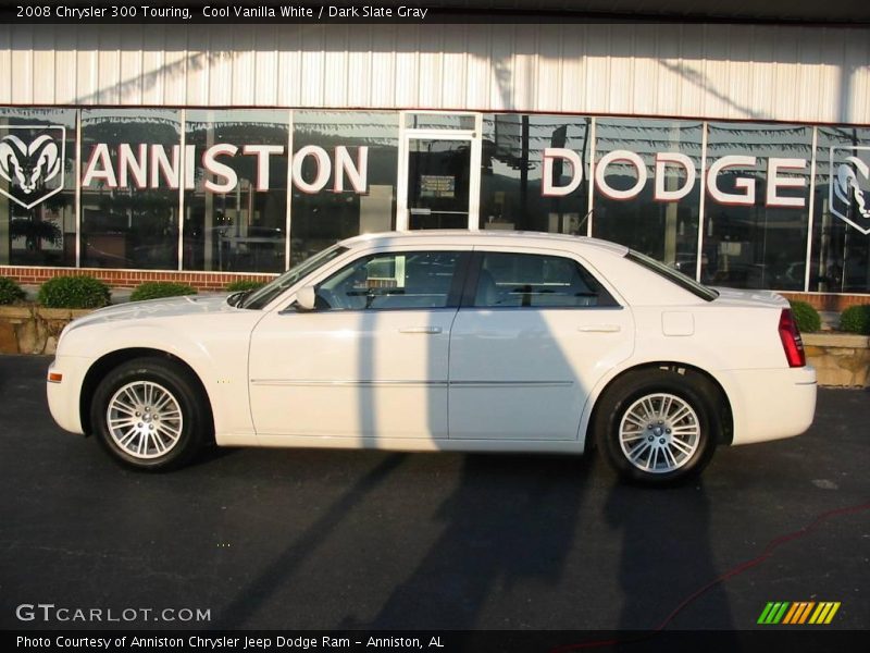 Cool Vanilla White / Dark Slate Gray 2008 Chrysler 300 Touring