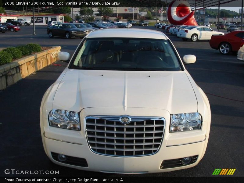 Cool Vanilla White / Dark Slate Gray 2008 Chrysler 300 Touring