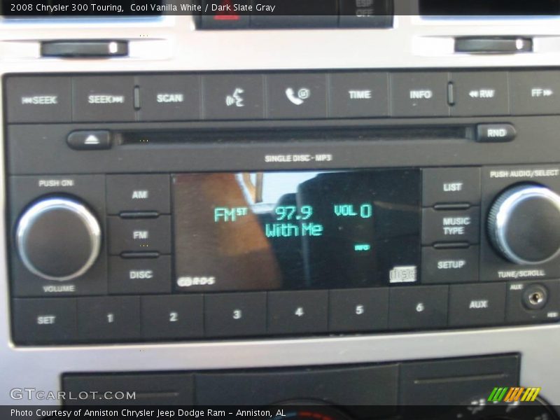 Cool Vanilla White / Dark Slate Gray 2008 Chrysler 300 Touring