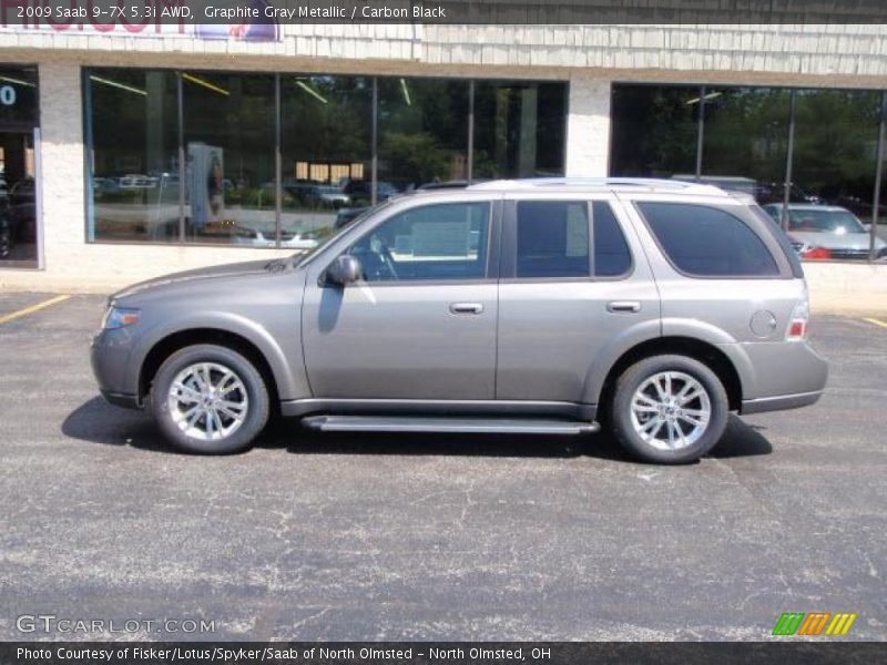 Graphite Gray Metallic / Carbon Black 2009 Saab 9-7X 5.3i AWD