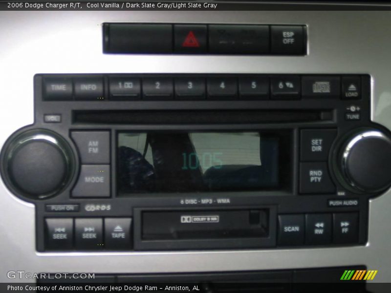 Cool Vanilla / Dark Slate Gray/Light Slate Gray 2006 Dodge Charger R/T
