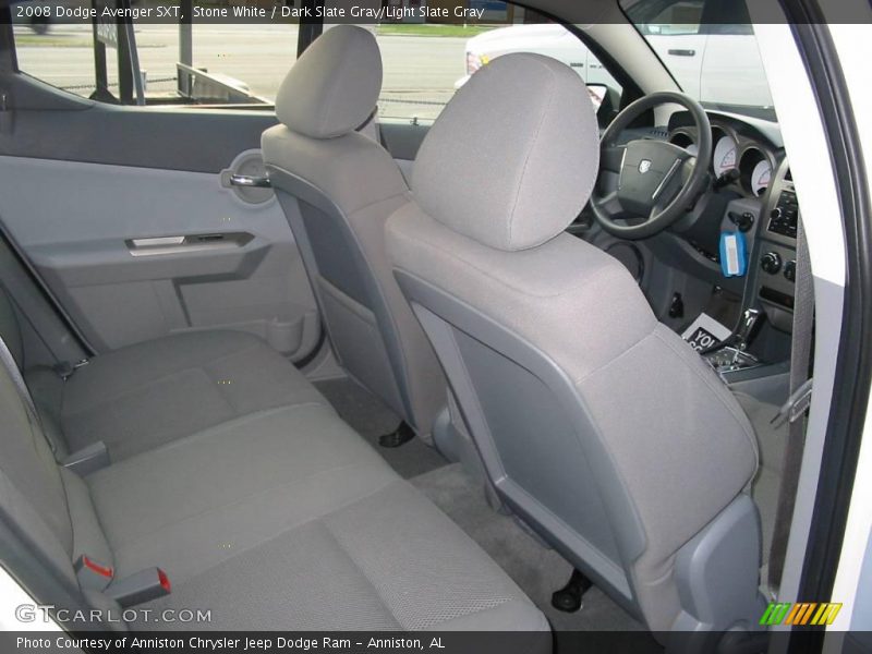 Stone White / Dark Slate Gray/Light Slate Gray 2008 Dodge Avenger SXT