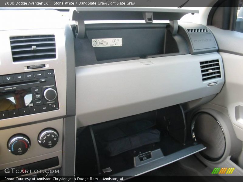 Stone White / Dark Slate Gray/Light Slate Gray 2008 Dodge Avenger SXT