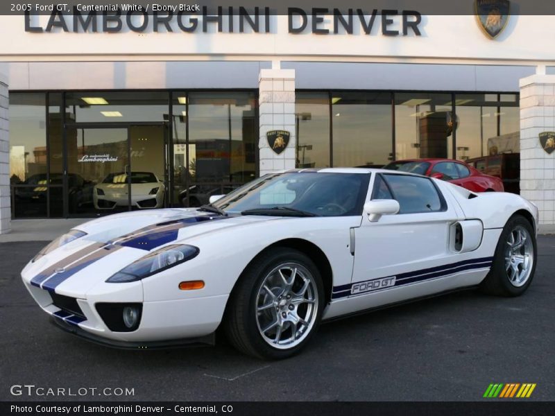 Centennial White / Ebony Black 2005 Ford GT