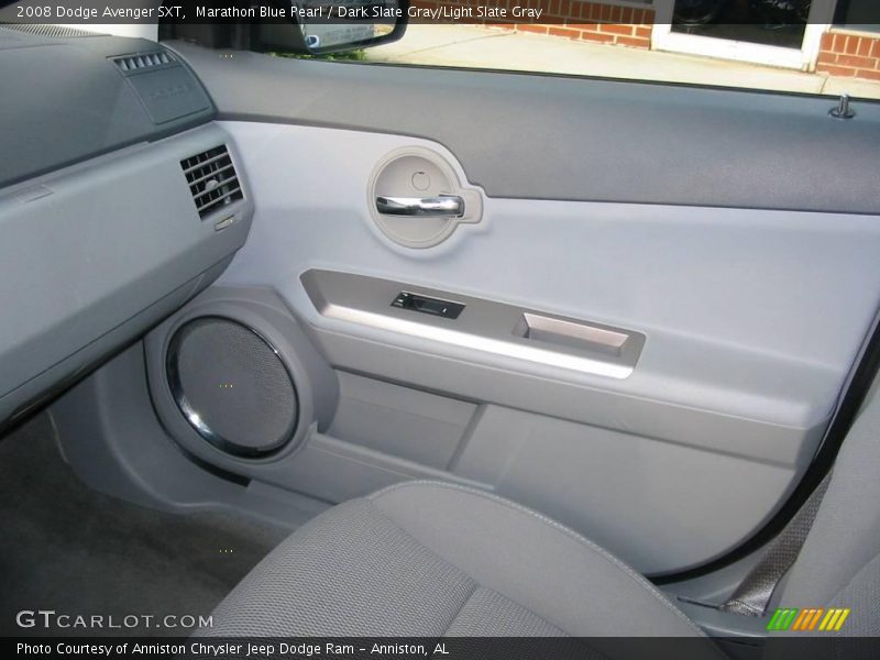 Marathon Blue Pearl / Dark Slate Gray/Light Slate Gray 2008 Dodge Avenger SXT