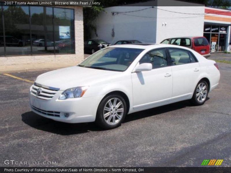 Blizzard White Pearl / Ivory 2007 Toyota Avalon Limited