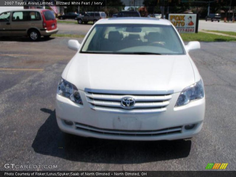 Blizzard White Pearl / Ivory 2007 Toyota Avalon Limited