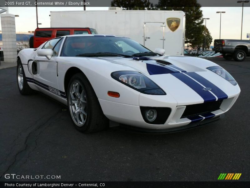 Centennial White / Ebony Black 2005 Ford GT