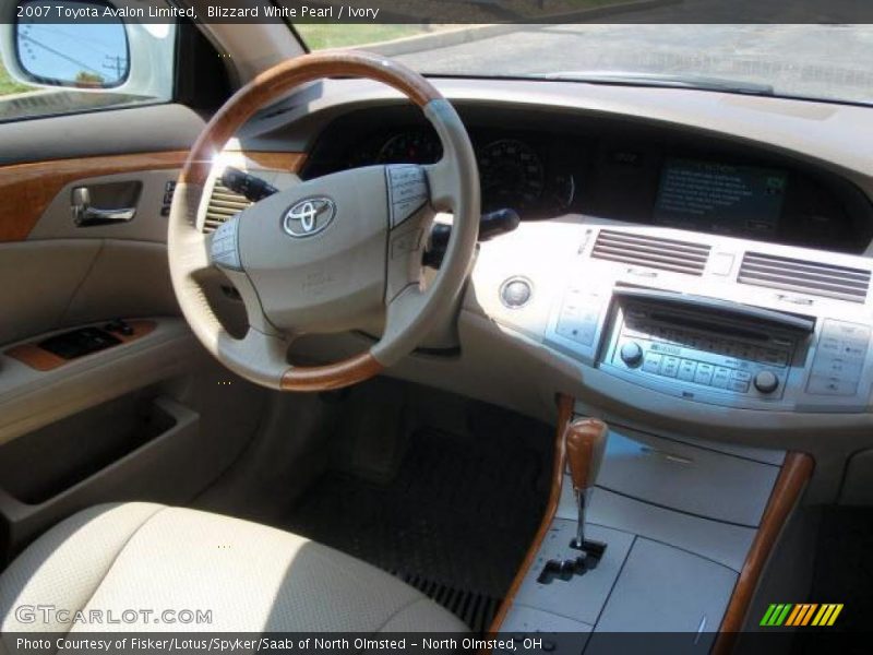 Blizzard White Pearl / Ivory 2007 Toyota Avalon Limited