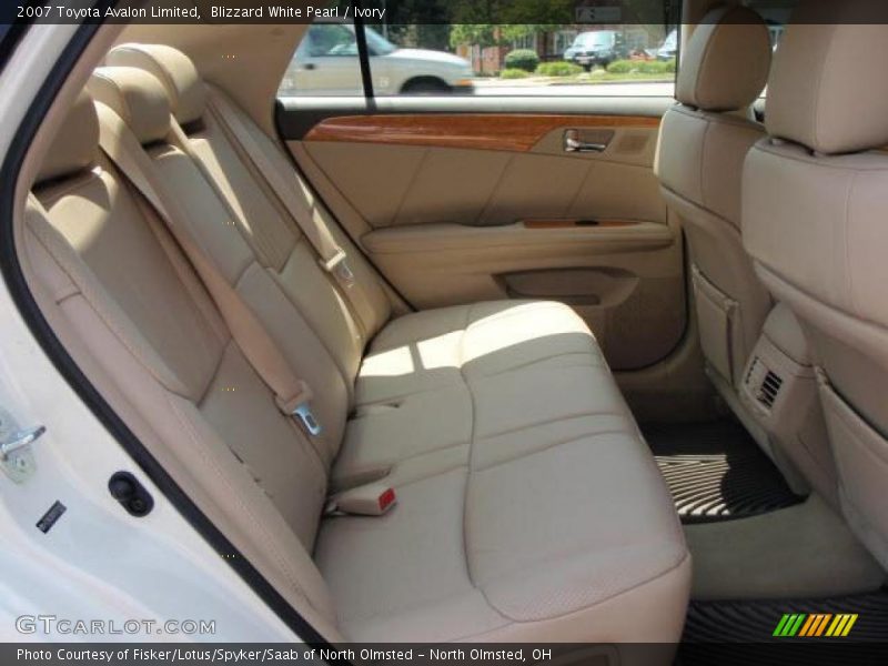 Blizzard White Pearl / Ivory 2007 Toyota Avalon Limited