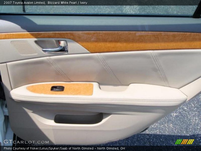 Blizzard White Pearl / Ivory 2007 Toyota Avalon Limited