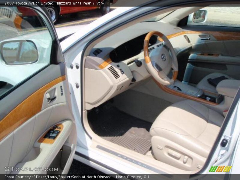 Blizzard White Pearl / Ivory 2007 Toyota Avalon Limited