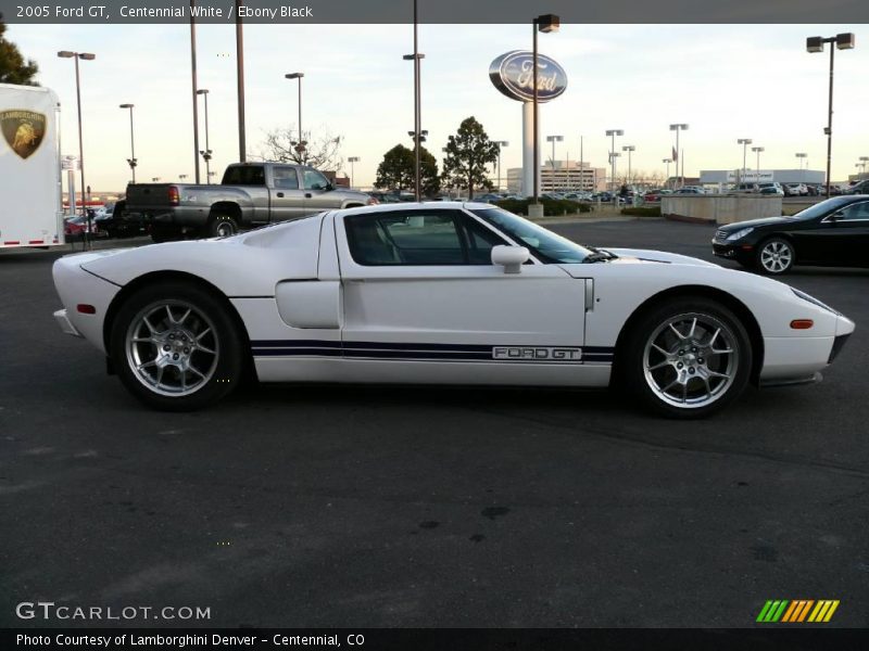 Centennial White / Ebony Black 2005 Ford GT