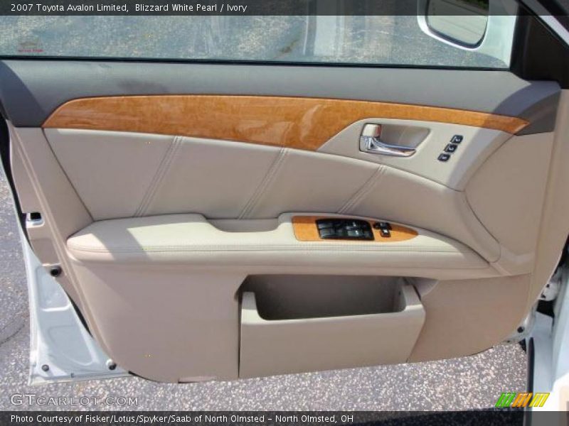 Blizzard White Pearl / Ivory 2007 Toyota Avalon Limited