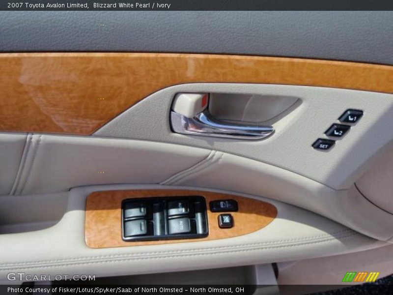 Blizzard White Pearl / Ivory 2007 Toyota Avalon Limited