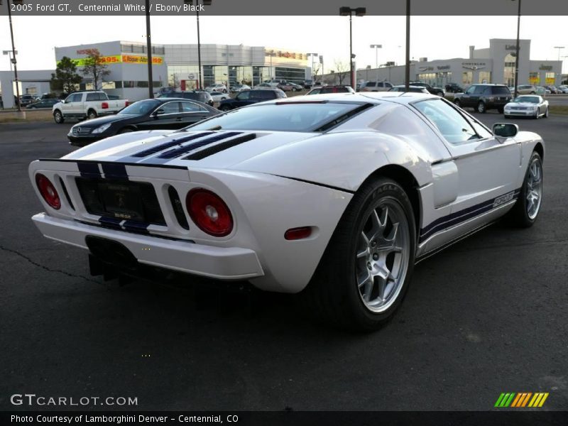 Centennial White / Ebony Black 2005 Ford GT