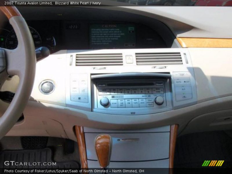 Blizzard White Pearl / Ivory 2007 Toyota Avalon Limited