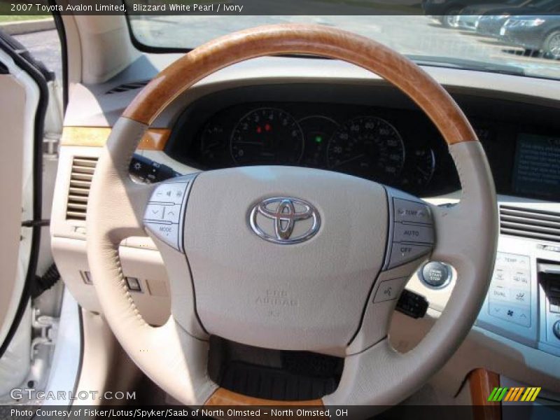 Blizzard White Pearl / Ivory 2007 Toyota Avalon Limited