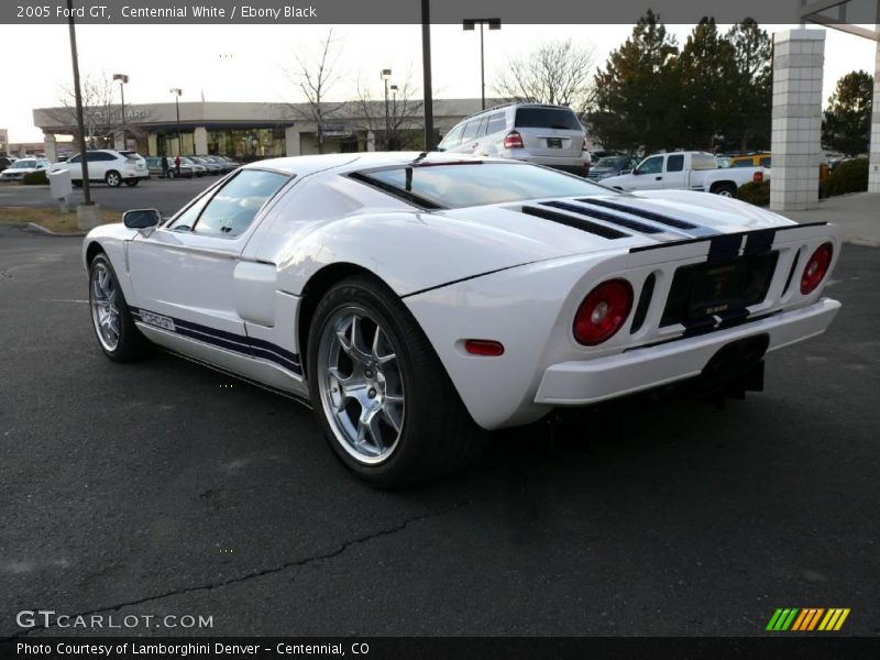 Centennial White / Ebony Black 2005 Ford GT