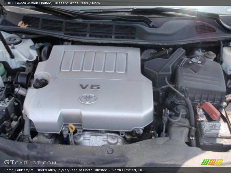 Blizzard White Pearl / Ivory 2007 Toyota Avalon Limited