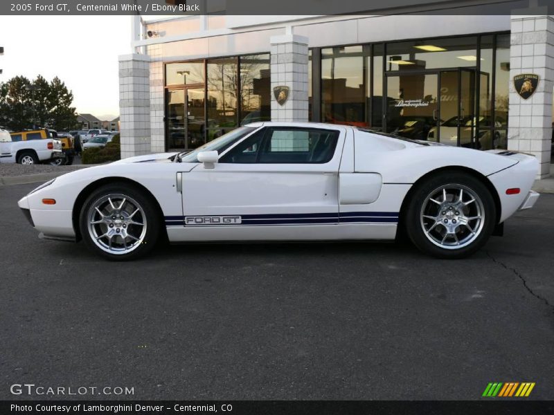 Centennial White / Ebony Black 2005 Ford GT