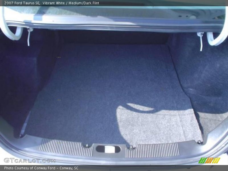 Vibrant White / Medium/Dark Flint 2007 Ford Taurus SE