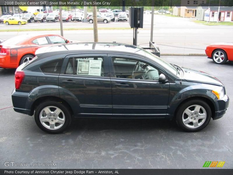 Steel Blue Metallic / Dark Slate Gray 2008 Dodge Caliber SXT