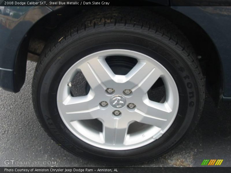 Steel Blue Metallic / Dark Slate Gray 2008 Dodge Caliber SXT