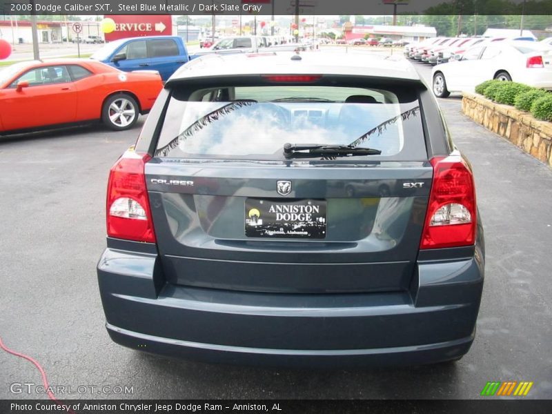 Steel Blue Metallic / Dark Slate Gray 2008 Dodge Caliber SXT