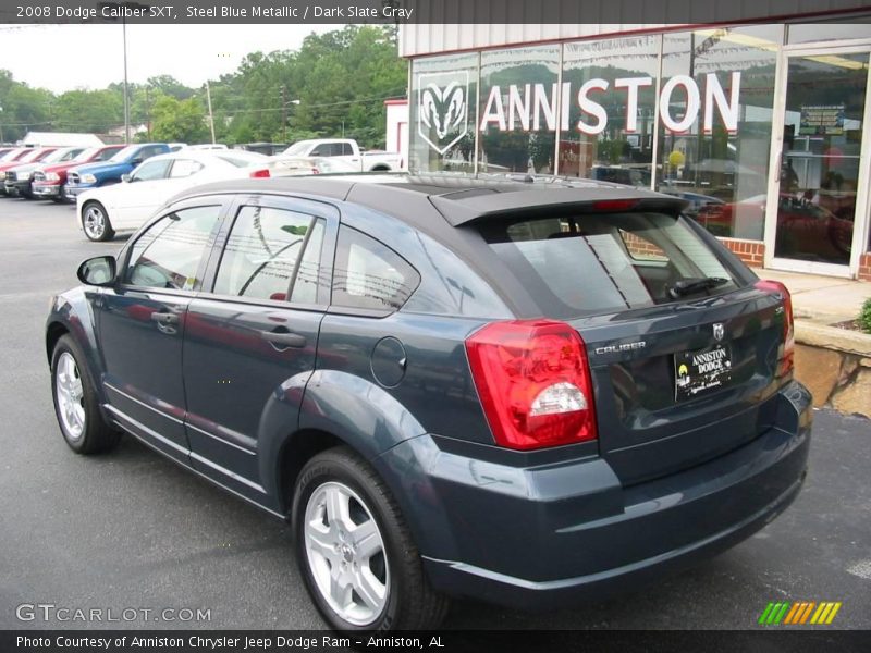 Steel Blue Metallic / Dark Slate Gray 2008 Dodge Caliber SXT