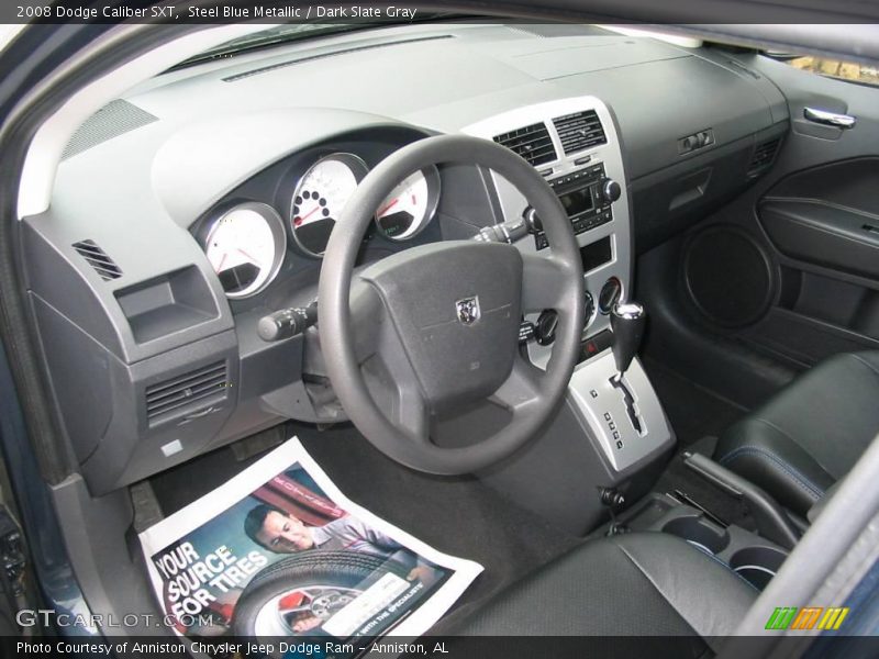 Steel Blue Metallic / Dark Slate Gray 2008 Dodge Caliber SXT