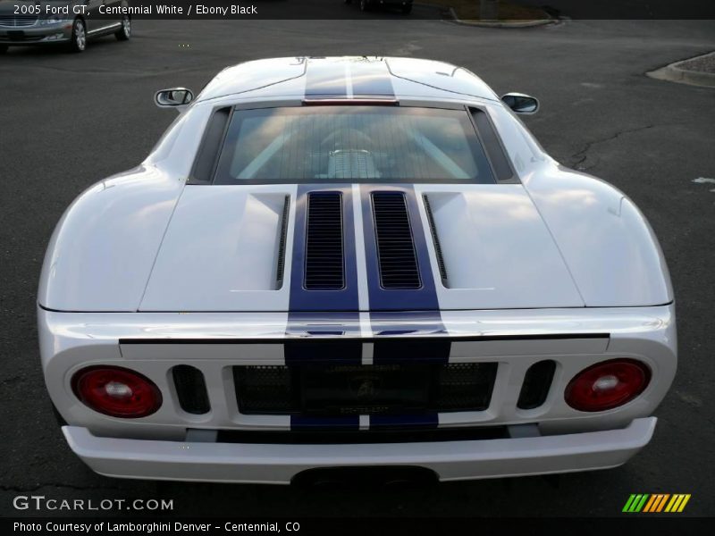 Centennial White / Ebony Black 2005 Ford GT