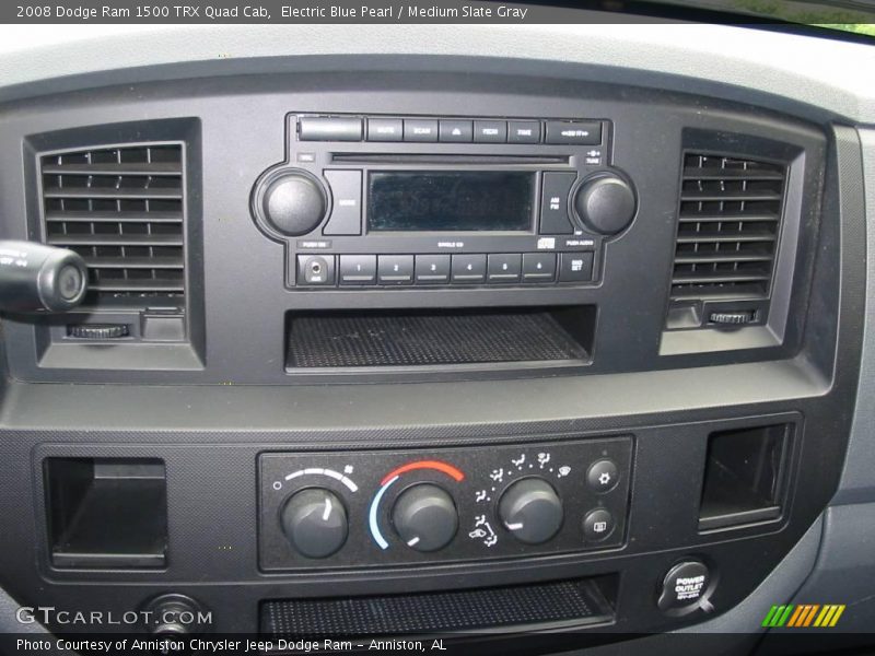 Electric Blue Pearl / Medium Slate Gray 2008 Dodge Ram 1500 TRX Quad Cab
